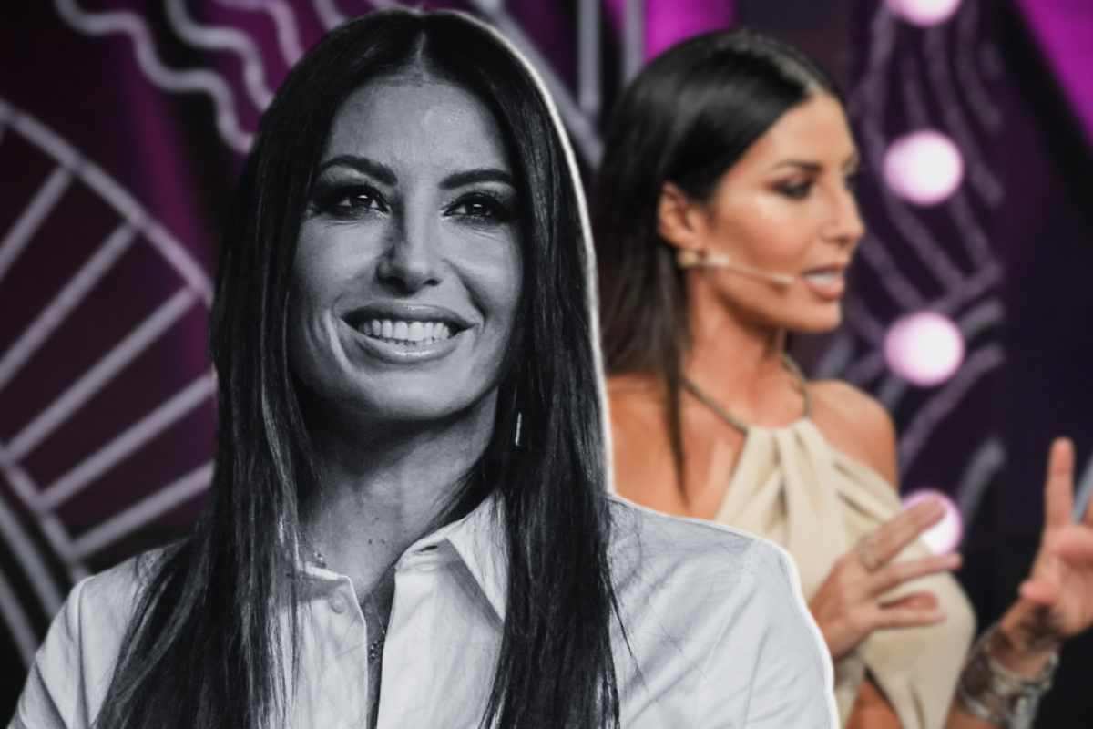 Elisabetta Gregoraci riceve una lettera d'amore in camerino